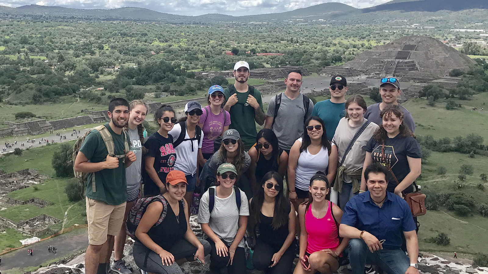 Summer Study Abroad students in Mexico 