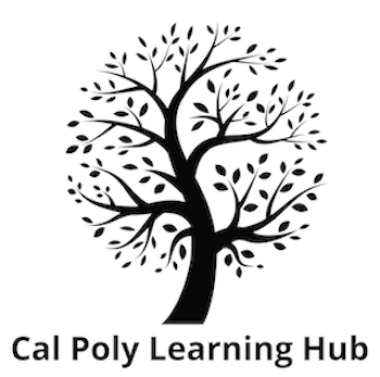 Cal Poly Learning Hub Logo.