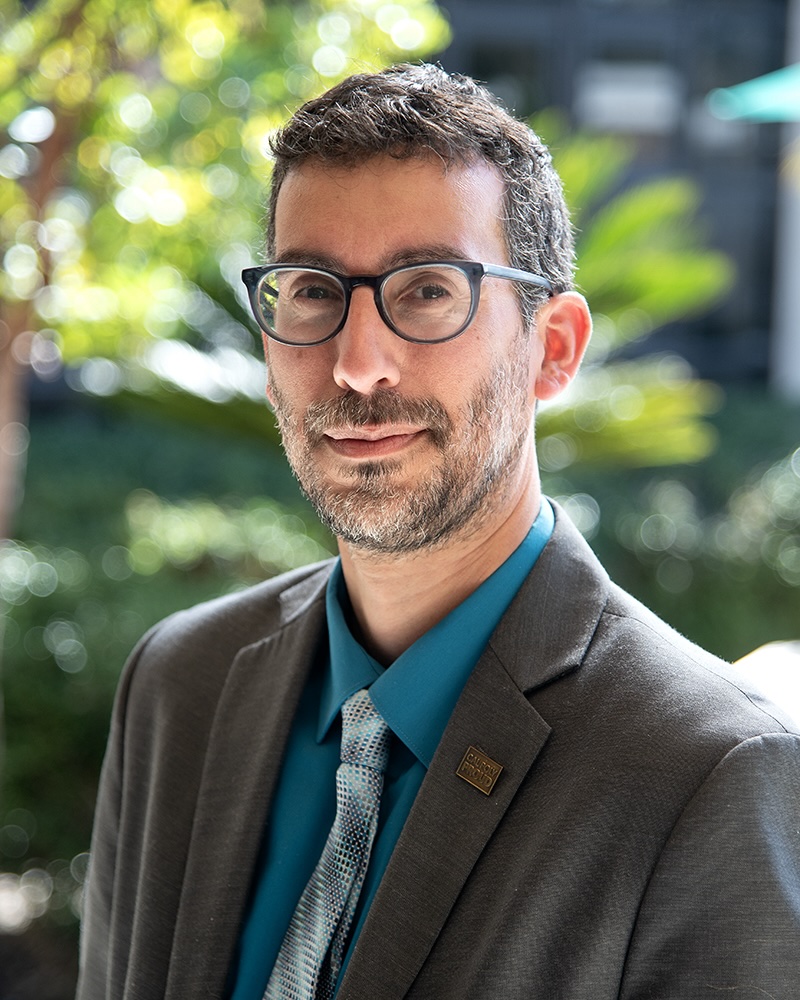 Headshot of David Valadez, Interim Assistant Vice President for Financial Services.