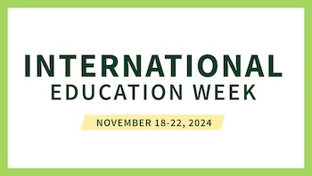 Graphic International Education Week – Nov. 18-22