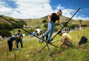 Cal Poly Students in University Field Research