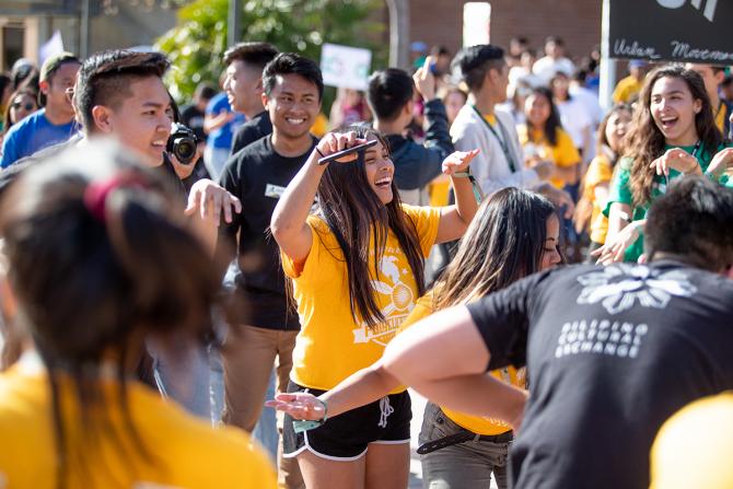 Polycultural weekend is an annual event that introduces academic, cultural and social resources to our newly accepted students. 