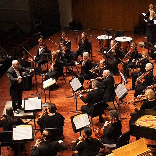 The SLO Master Chorale at a performance.