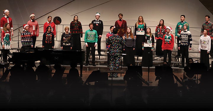 Cal Poly Choirs performs during a past concert.