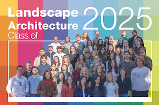 Cal Poly's landscape architecture class of 2025.